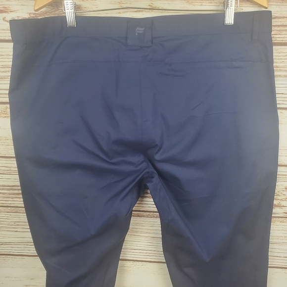 NWT Fabletics Mens 40x30 Slim Fit Navy Blue High Side Chino Pants.          #207 - Picture 5 of 8